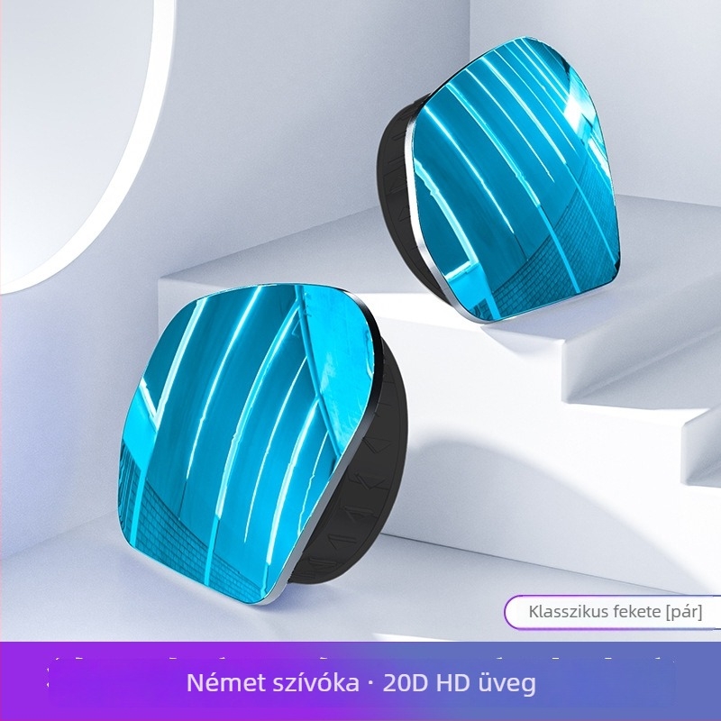 Cool Chi autóhátsó tükör keret nélküli dizájn, 360° HD széles látószög, holttér segédeszköz