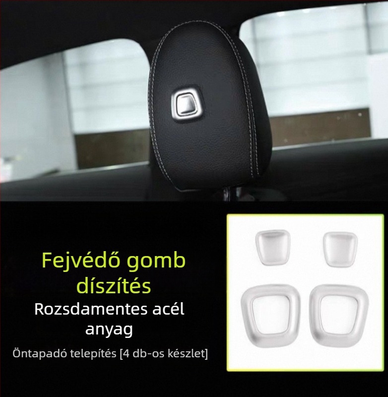 SNBLO központi kezelő egérgomb matrica Mercedes-Benz GLB220, GLA200, EQB260, GLE350, GLS450 | Modell: Egérgomb | Anyag: Egyéb