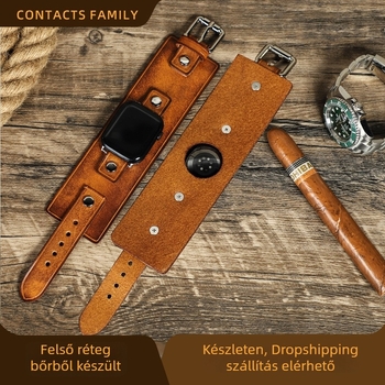 Apple Watch szíj 12345678 – Valódi marhabőr, Uniszex, Antik stílus, Irodalom és Művészet retro.