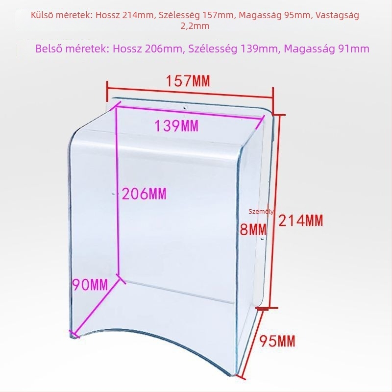 Átlátszó vízálló burkolat hozzáférés-ellenőrző eszközhöz ujjlenyomat-olvasóval és jelenlét nyilvántartással