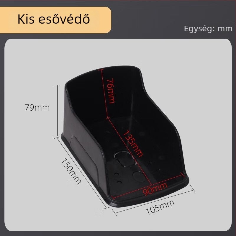 Átlátszó vízálló burkolat hozzáférés-ellenőrző eszközhöz ujjlenyomat-olvasóval és jelenlét nyilvántartással