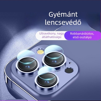 Tempered üveg objektív védőfólia iPhone 15 Pro Max és iPhone 14 Pro modellekhez