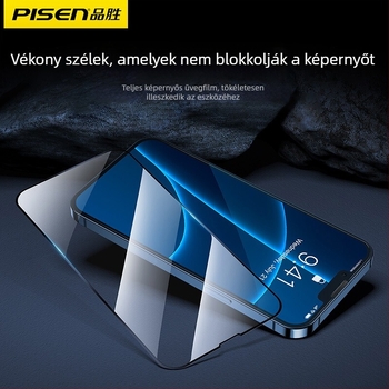 Pinsheng Edzett Üveg Elülső Képernyővédő iPhone 14 Max-hoz – HD, Vékony Él
