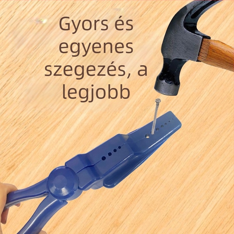 Szögfogó tartó – rögzítő eszköz faipari munkákhoz, műanyag, 0.1 kg