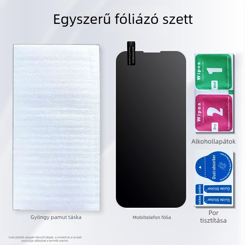 Üvegből készült előlapvédő fólia Apple iPhone XS Max XR-hez – HD, ujjlenyomat-mentes, magánéletvédelmi, ütésálló