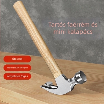 Karomkalapács, nyersacél fej, 0.35 kg, rövid nyeletű sorozat, otthoni, építőipari és kültéri használatra