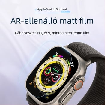 Apple iWatch Ultra első képernyővédő fólia, AR anti-reflektív, HD élesség