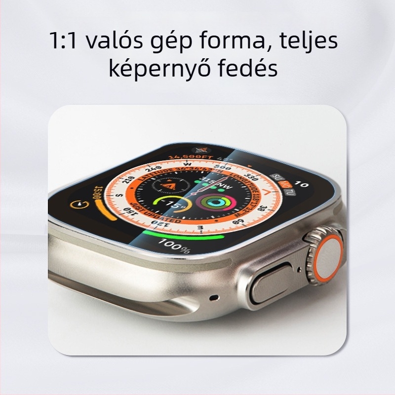 Apple iWatch Ultra első képernyővédő fólia, AR anti-reflektív, HD élesség
