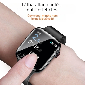 Apple Watch védőfólia, kompatibilis S10, SE, S9, S8, S7/S6 - teljes lefedettség
