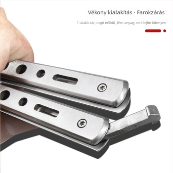 Összecsukható kőmentő horog gumikhoz – rozsdamentes acélból, Cool car star márka