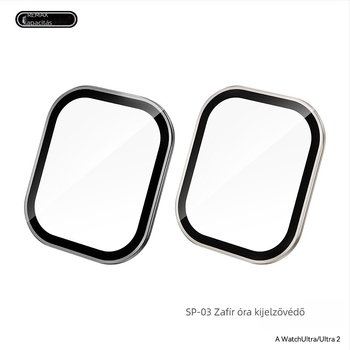 REMAX RuiLiang szafírszemű óra kijelzővédő fólia SP-03, Mohs-keménység 9, kékfény elleni védelem, vákuum bevonat