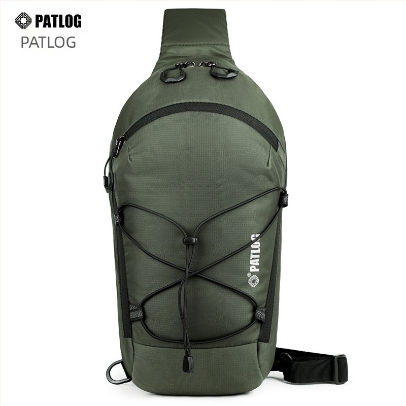 Drifter Férfi Nylon Mellkas Táska, Utcai Stílus, Ultra Könnyű, Crossbody