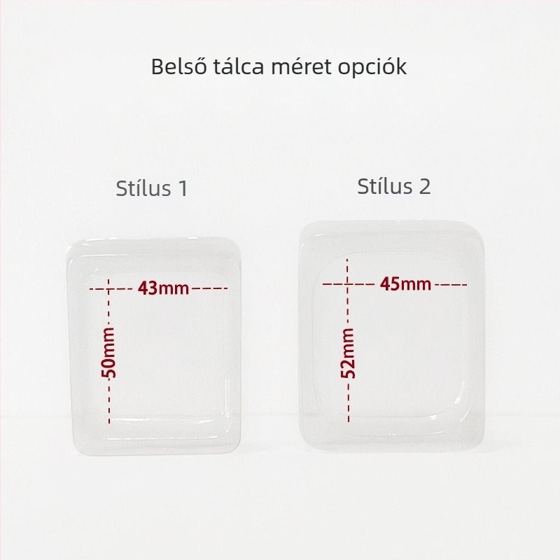 Apple Watch tok csomagoló doboz - műanyag, ofszetnyomtatás, testre szabható, 100 kg teherbírás