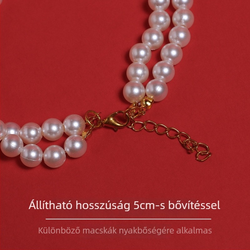 Műanyagból készült háziállat nyaklánc – INS-stílus, univerzális illeszkedés, macskáknak és kutyáknak