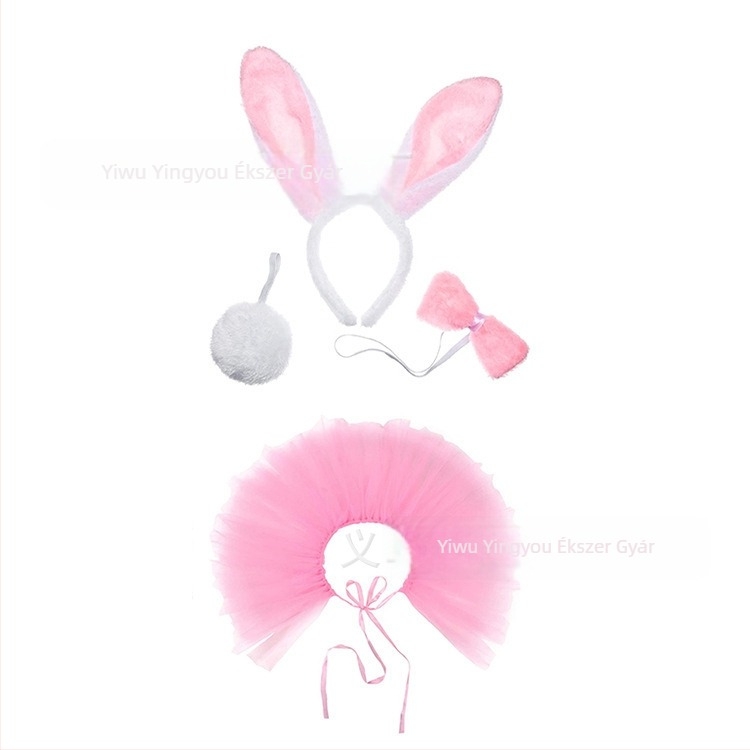 Háziállat jelmez: Yingyou poliészter, rajzfilm-stílus, tütü ruha hajgumi‑val — Halloweenre, ajándékba megfelelő