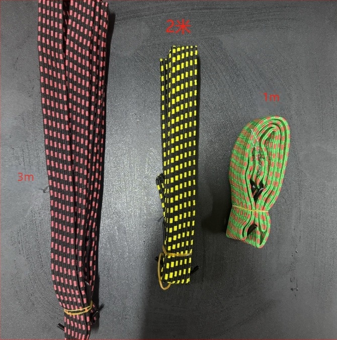 Qiling Nylon elasztikus hevederek járművek rögzítéséhez, nehéz terhelésű, 8 kg teherbírás