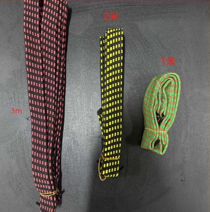 Qiling Nylon elasztikus hevederek járművek rögzítéséhez, nehéz terhelésű, 8 kg teherbírás