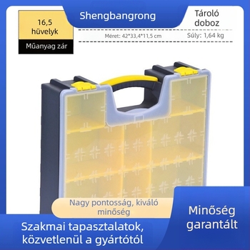 Műanyag szerszámtartó doboz, védőtok stílus, szerszám- és hardver-tárolás, Sheng bangrong márka, eredet Kína