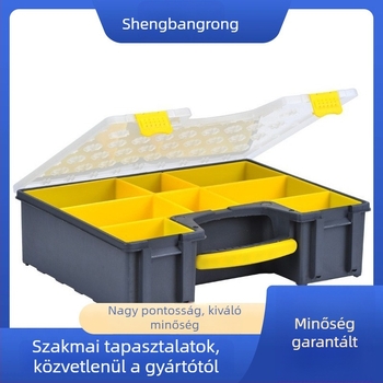 Műanyag szerszámtartó doboz, védőtok stílus, szerszám- és hardver-tárolás, Sheng bangrong márka, eredet Kína