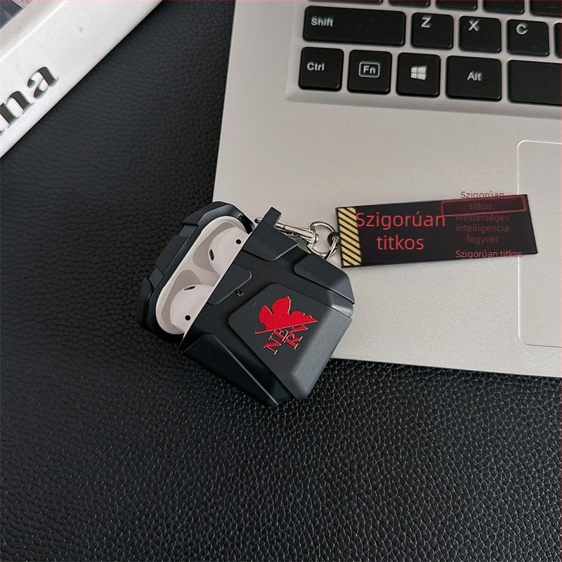 New Century EVA meteorit mintás AirPods Pro 3. generációs védőtok, kompatibilis a 4. generációs Pro2 Apple Bluetooth fülhallgatóval