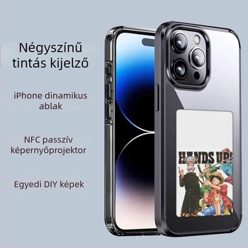 iPhone szilikon tok DIY képtestreszabással, ink-screen dizájn, ütésálló, forrópréses kivitelezés