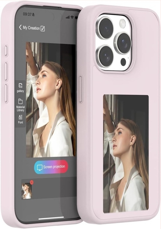 iPhone szilikon tok DIY képtestreszabással, ink-screen dizájn, ütésálló, forrópréses kivitelezés