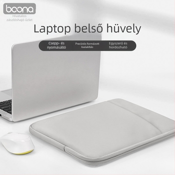 Baona bőr notesz belső tok Lenovo, Huawei, Apple és más laptopokhoz – egyszerű és kényelmes