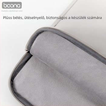 Baona bőr notesz belső tok Lenovo, Huawei, Apple és más laptopokhoz – egyszerű és kényelmes