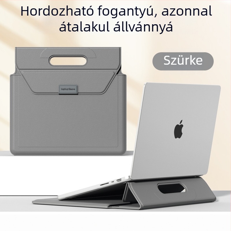 OLCK laptop táska — többfunkciós védő tok belső bélésével, testreszabható MacBook Pro, MacBook Air és egyéb laptopokhoz, műbőr