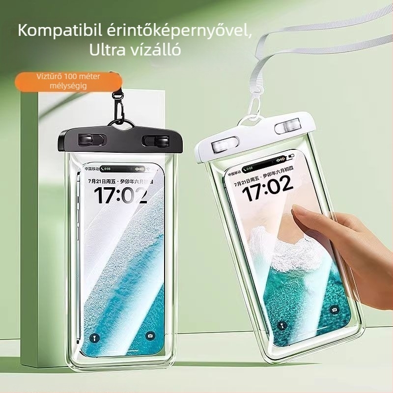 Vízálló telefon tok búvárkodáshoz — EVA anyag, nylon szövet, kültéri vízálló táska