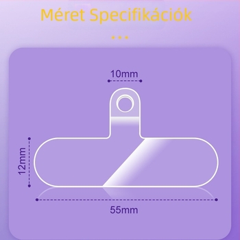 Mobiltelefon nyakpánt TPU injektált csuklópánt, poliészter zsinór, fém csat, geometriai medál
