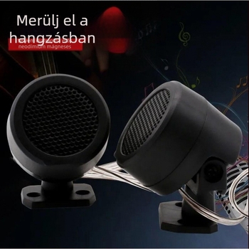 Autó Tweeter pár - Teljes tartományú hangzás, Erős audiophile hang, Modell Automatic-2590586_57_56