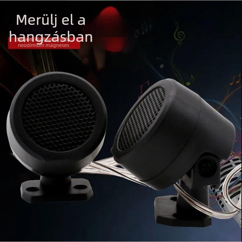 Autó Tweeter pár - Teljes tartományú hangzás, Erős audiophile hang, Modell Automatic-2590586_57_56