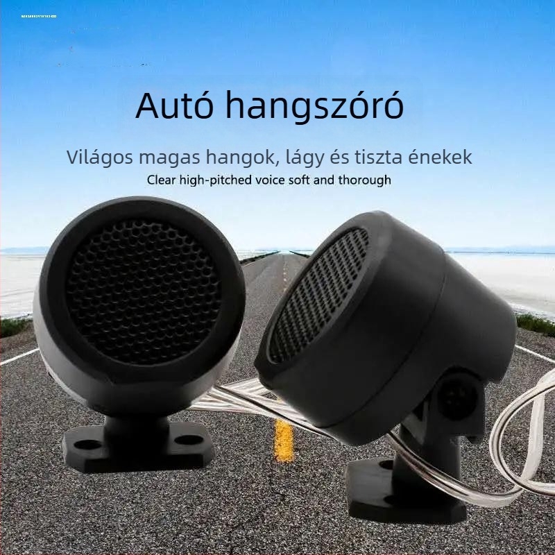 Autó Tweeter pár - Teljes tartományú hangzás, Erős audiophile hang, Modell Automatic-2590586_57_56