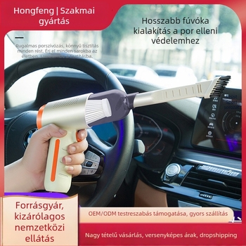 Vezeték nélküli töltésű, kettős funkciójú autó porszívó – kézhez tartható, hordozható autó és otthoni használatra