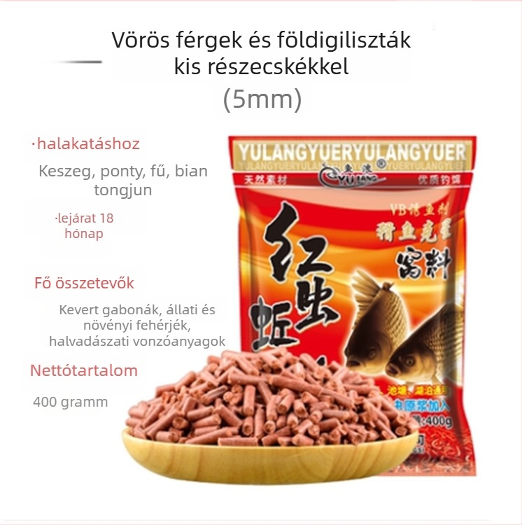 Átfogó csali földigiliszta részecskékkel, Fish Wave, 90 csomag