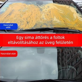 Autóüvegmosó efferveszcens tabletta, koncentrált olajfilm-eltávolító, minden évszak számára, 10 db, modell Yj-a2803-bhj-13t