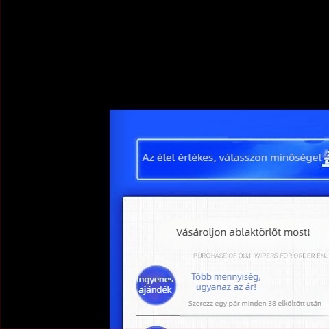Geely járművekhez készült keret nélküli első ablaktörlők, kiváló minőségűek, kompatibilisak mind a régi, mind az új modellekkel