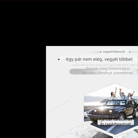 Geely járművekhez készült keret nélküli első ablaktörlők, kiváló minőségűek, kompatibilisak mind a régi, mind az új modellekkel