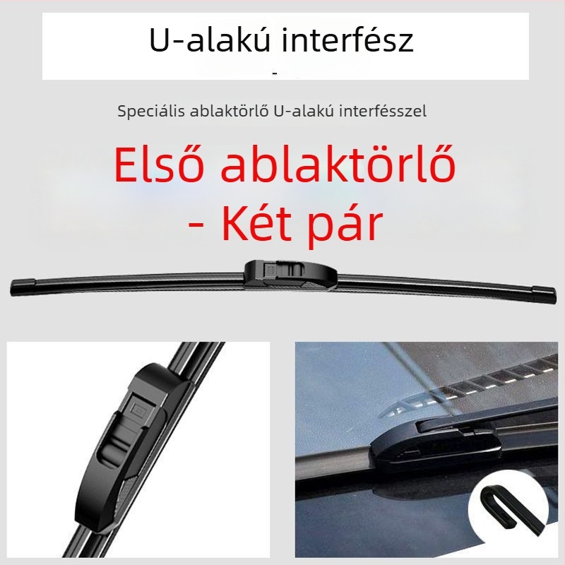 Geely járművekhez készült keret nélküli első ablaktörlők, kiváló minőségűek, kompatibilisak mind a régi, mind az új modellekkel