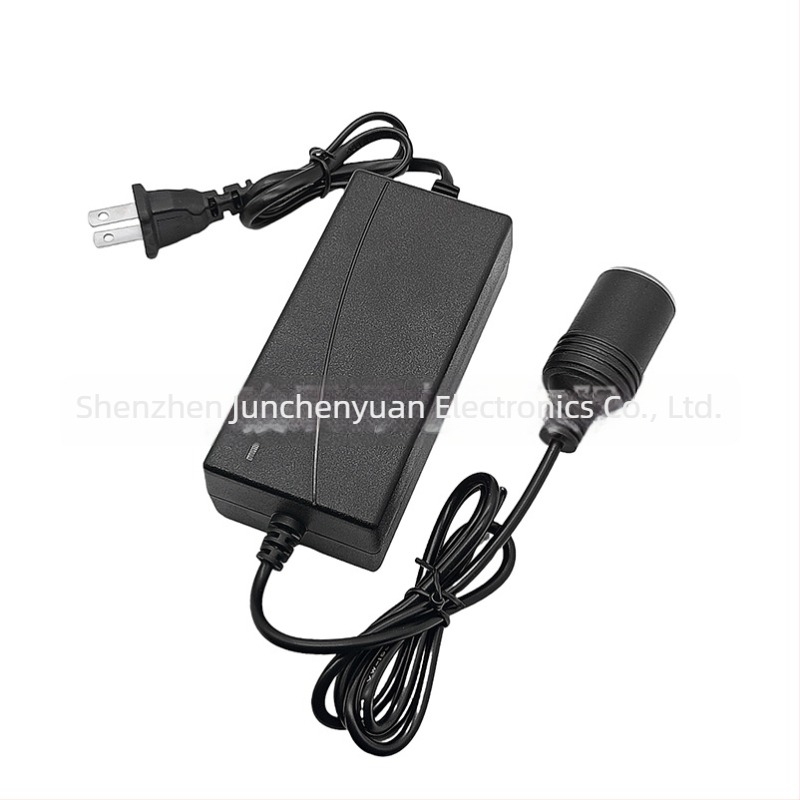 12V 5A tápegység az autó cigarettagyújtóhoz – alkalmas autós porszívókra, levegőpumpákra, hűtőszekrényekre, háztartási készülékekre és vízpumpa monitorozására