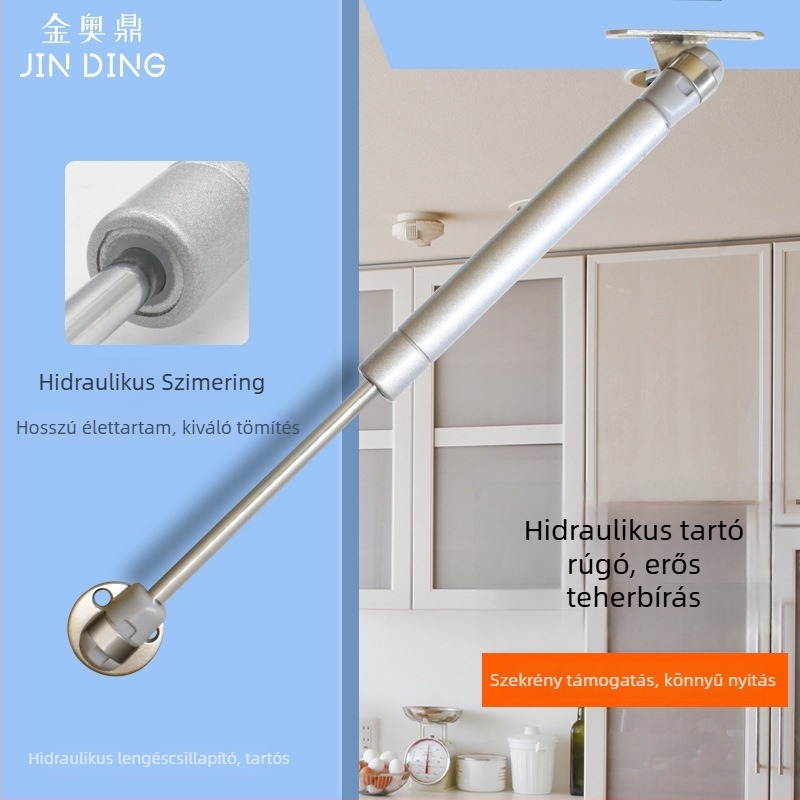 Gáztámasz bútorokhoz - Jin Aoding Modell 001, Anyag: cinkötvözet és műanyag, Stílus: modern minimalista