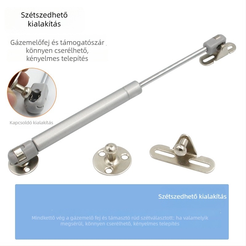 Gáztámasz bútorokhoz - Jin Aoding Modell 001, Anyag: cinkötvözet és műanyag, Stílus: modern minimalista