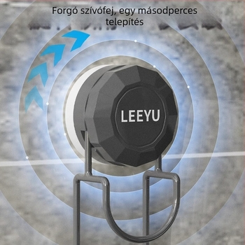 Szívó kupás mosdó-tartó, összecsukható, teherbírás 5 kg, elektroplattolt felület, modell YM-0065