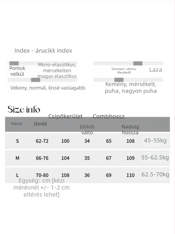Pamutból készült hosszú edzőnadrág fleece-béléssel, laza szabású, magas derekú elasztikus derékkal és széles szárakkal