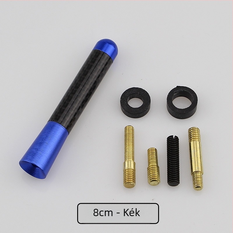 Autókarbonszálas antenna | Beszerelés: menet; Súly: 42 g; Márka: MS; Élettartam: 1000