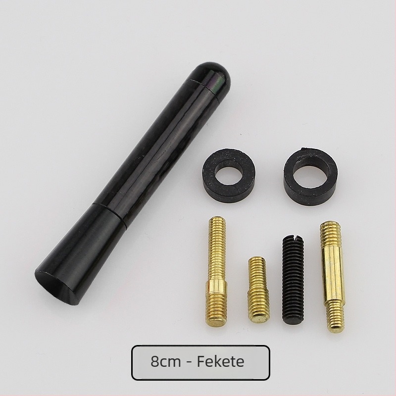 Autókarbonszálas antenna | Beszerelés: menet; Súly: 42 g; Márka: MS; Élettartam: 1000