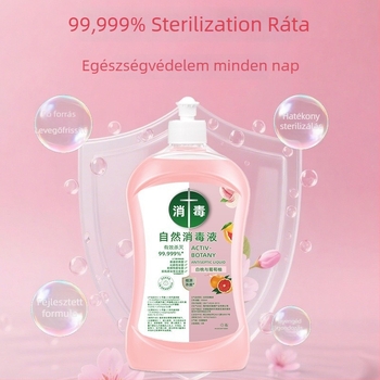 Mindenfelhasználású természetes fertőtlenítő felülettisztító – 500 ml folyadék, biztonságos folteltávolítás, konyhára, fürdőszobára és autó tisztítására