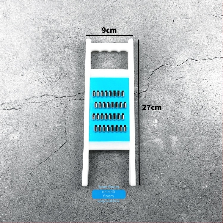 Garuda Multifunkcionális zöldségvágó — élelmiszerbiztos műanyag, modern dizájn, logóval ellátva