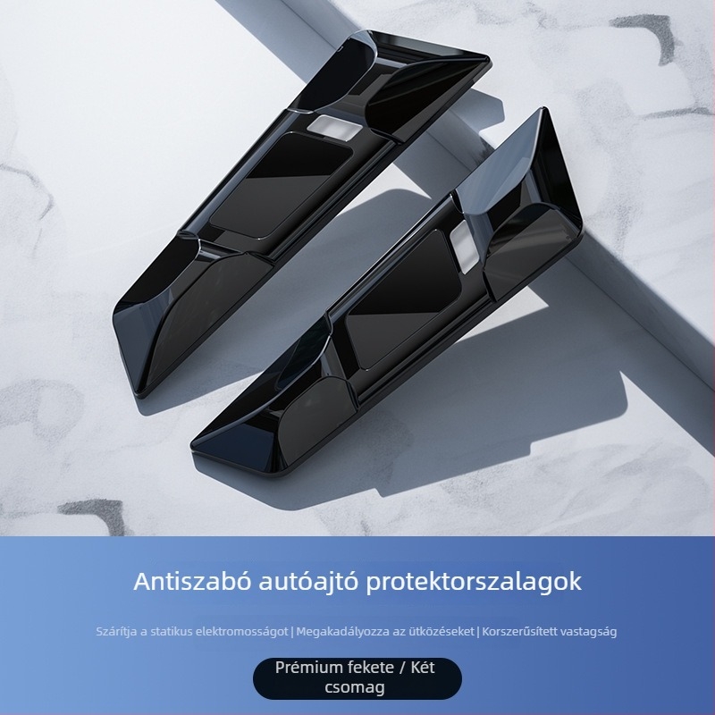 Ütközésvédő autótest/ajtó védőcsík | Antisztatikus, karcolás elleni védelem | Anyag: folyékony puha ragasztó + PVC | Modell: Antisztatikus ajtóvédő csík | Univerzális kompatibilitás